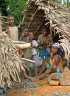Living and working under palmleaf roofs