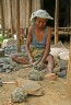 Crushing stones is a woman's job here (too) - sometimes whole villages were working on it