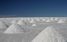 Salt mining on the Salar de Uyuni