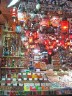 Shopping at the bazaar - tea, spices, sweets, shishas, Aladin lamps