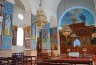 Katholisches Madaba:  St. Georgskirche mit farbigen Mosaiken geschm�ckt