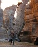 Wading in the gorges of Wadi Mujib Nature Reserve