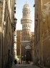 Minarett einer der zahllosen Moscheen der Stadt