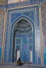 Finely ornamented mihrab
